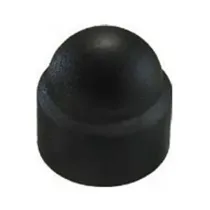 COPRIBULLONI IN PLASTICA NERA M8 PZ.8