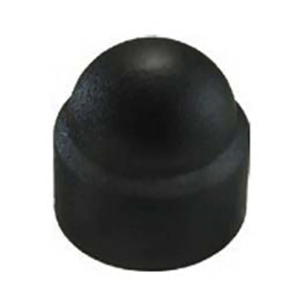 COPRIBULLONI IN PLASTICA NERA M8 PZ.8