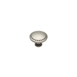 POMELLO IN ZAMA "PALERMO" ARGENTO ANTICO Ø32,5 - GZ-PALER-1-07