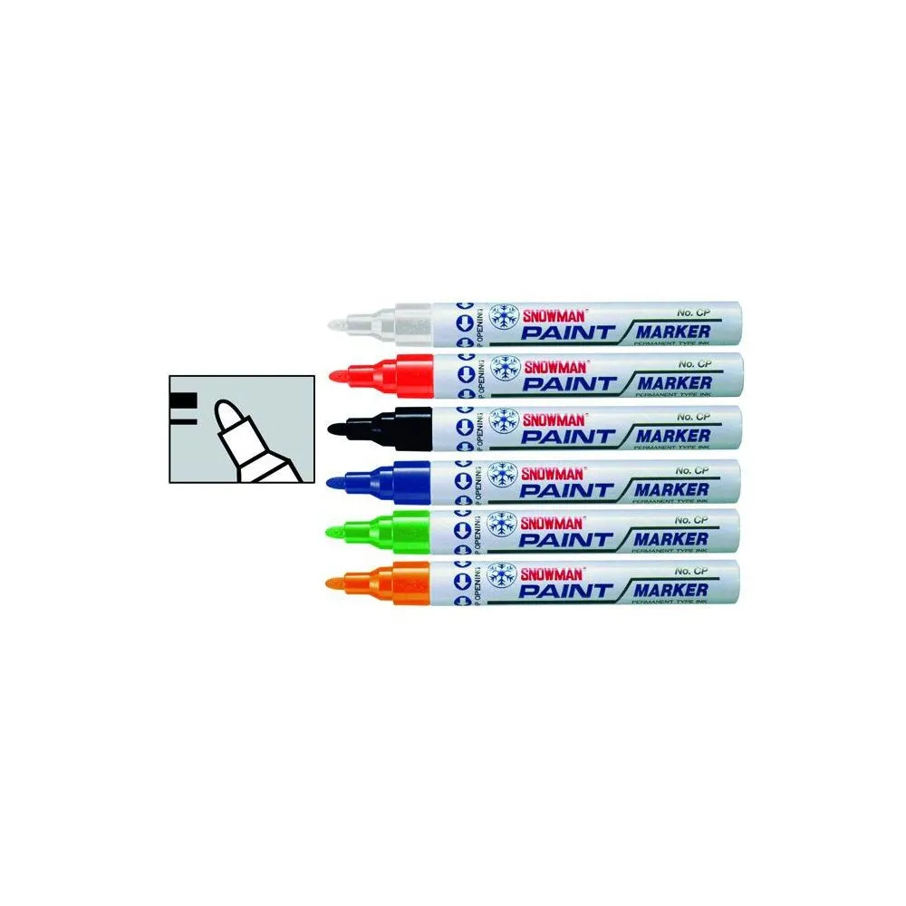 PENNARELLI SNOWMAN PAINT-MARKER CP-12 VERDE