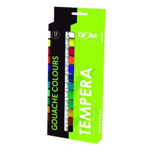 TEMPERA EXTRA FINE ASTUCCIO DA 12 TUBETTI MULTICOLORE 7,5ML
