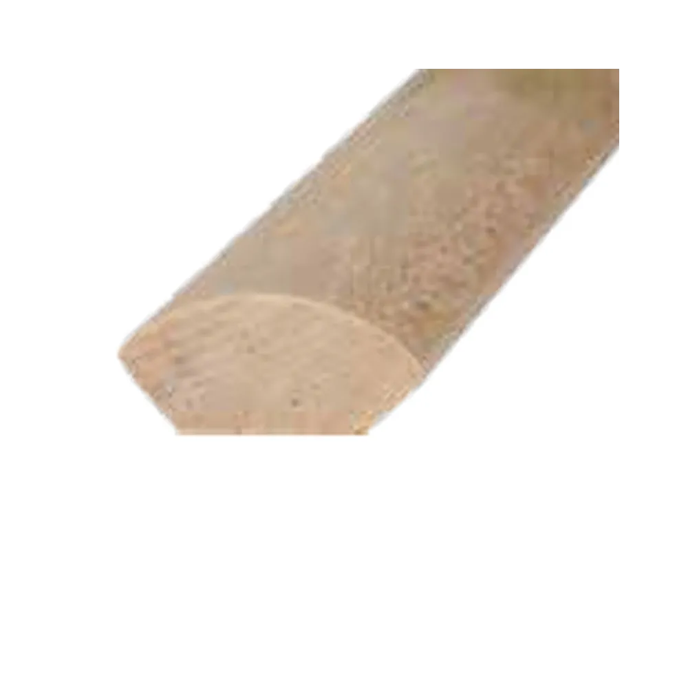 LISTELLO TONDO IN LEGNO AYOUS GREZZO 30 X 12 X 3000MM