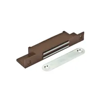 Chiusure magnetiche marroni da incasso o da applicare forza 12 kg. 2 pz.