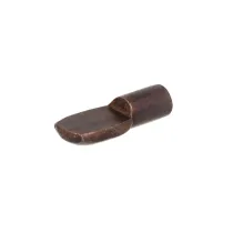 Reggipiani a paletta in ferro bronzato Ø 5 mm.