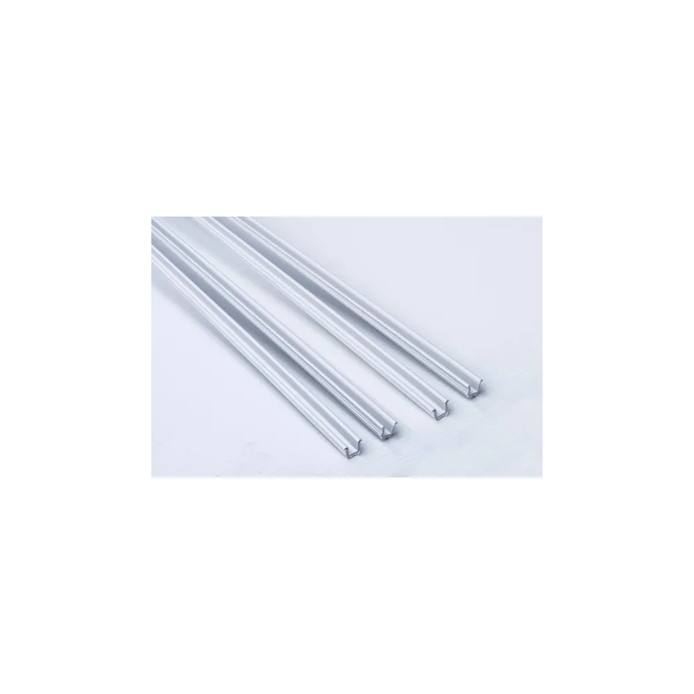 Binari plastica per ante scorrevoli superiore + inferiore (rif. 2) bianco Binari plastica per ante scorrevoli superiore + inferiore (rif. 2) bianco
