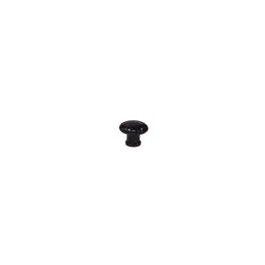 POMOLO IN PLASTICA NERO Ø32CM