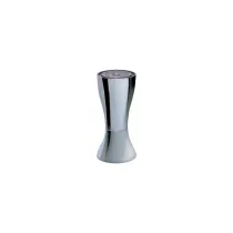 Piedino in metallo serie "Evolution" cromo. H 90 mm