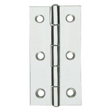 CERNIERA IN ACCIAIO INOX ART.120IN mm. 50 x 31 - pz. 2