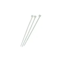 FASCETTE PER CABLAGGI HU-FIRMA NYLON NATURALE 100PZ. 3,6X140MM.