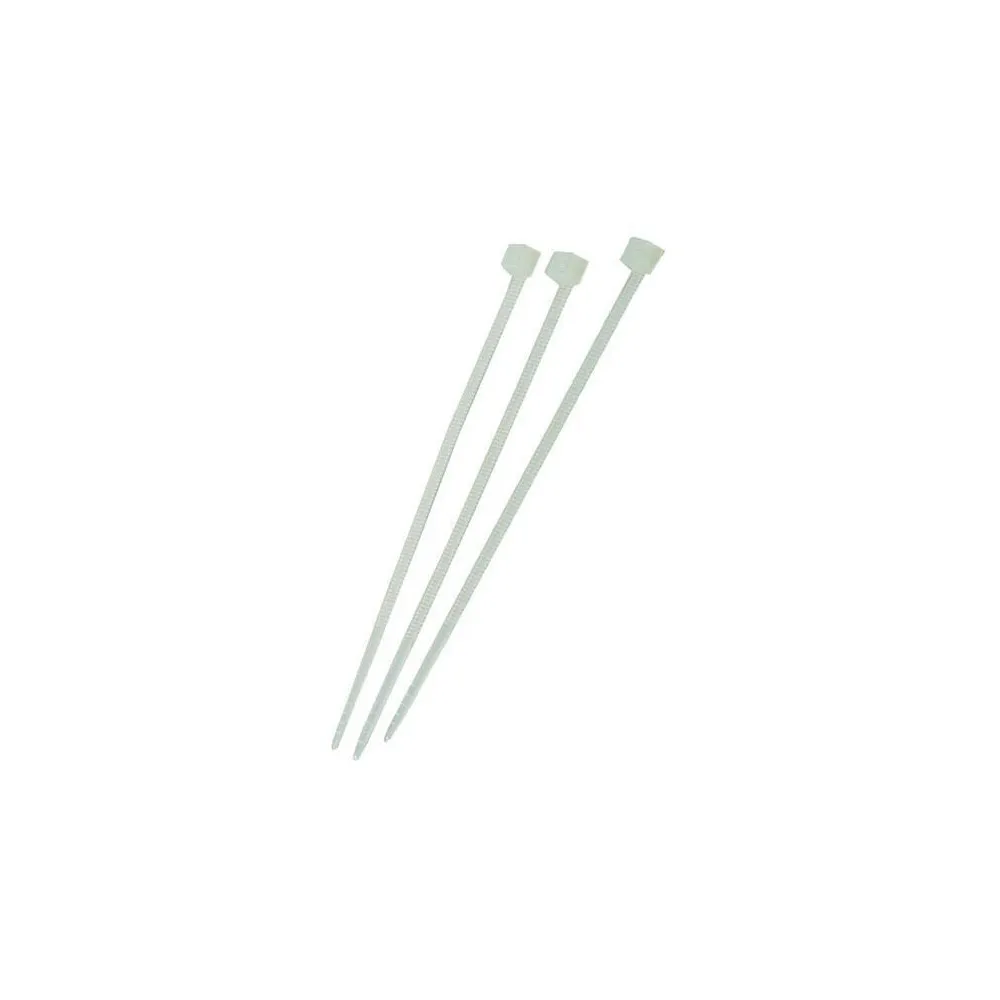 FASCETTE PER CABLAGGI HU-FIRMA NYLON NATURALE 100PZ. 3,6X140MM.
