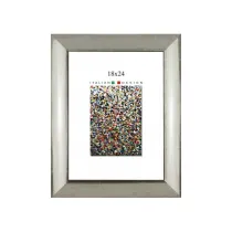 CORNICE SIRIO 18X24 P/FOTO ARGENTO