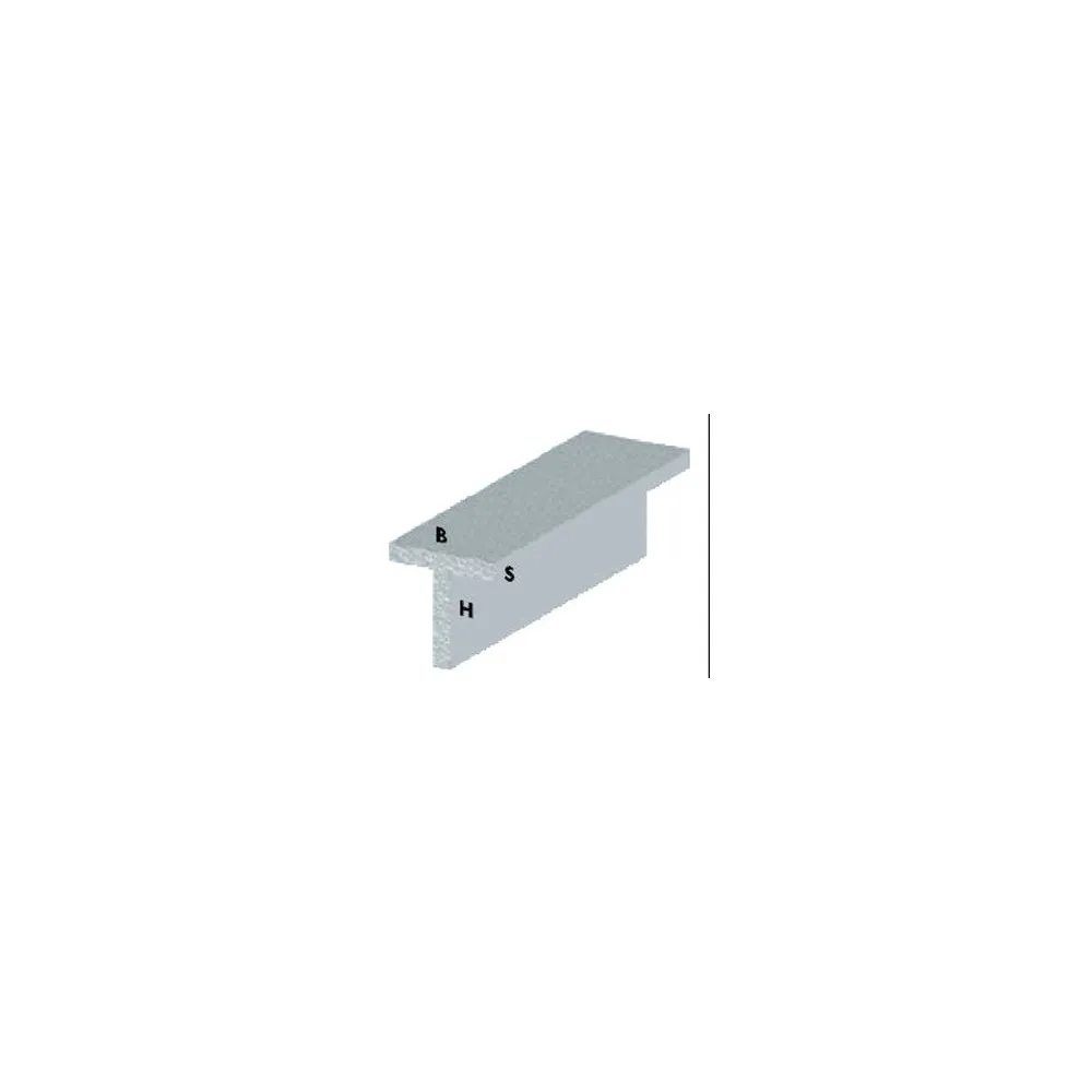 PROFILO ARGENTO H.100CM T 30X15X1,5MM