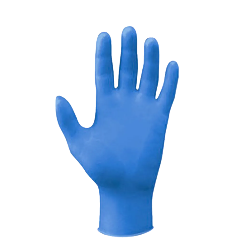 GUANTI NITRILE BLU PROF.CAT.III TG.M 100PZ