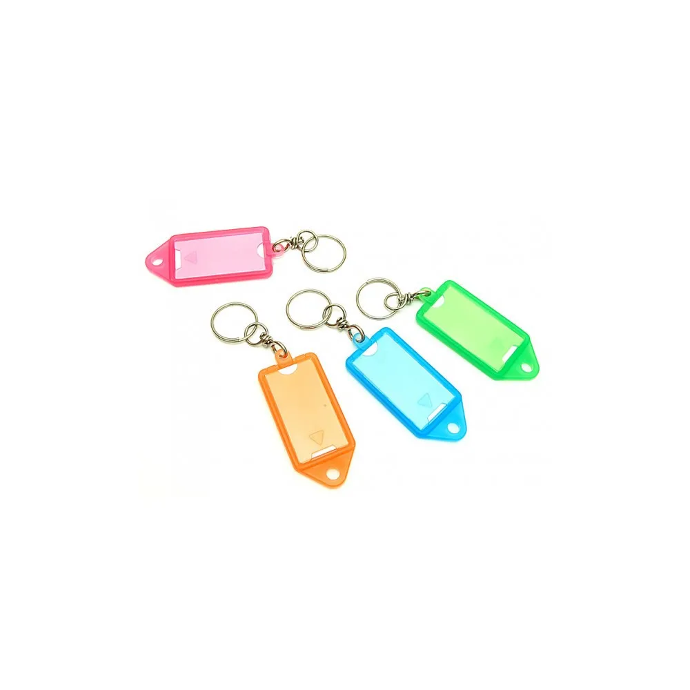 PORTAETICHETTE PLASTICA 50X30 (PZ.6) PORTAETICHETTE PLASTICA 50X30 (PZ.6)