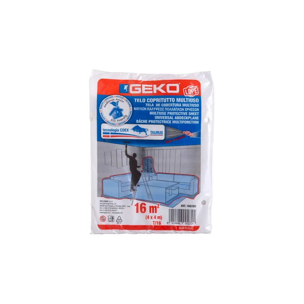 TELONE COPRITUTTO 4X4MT. LDPE TELONE COPRITUTTO 4X4MT. LDPE