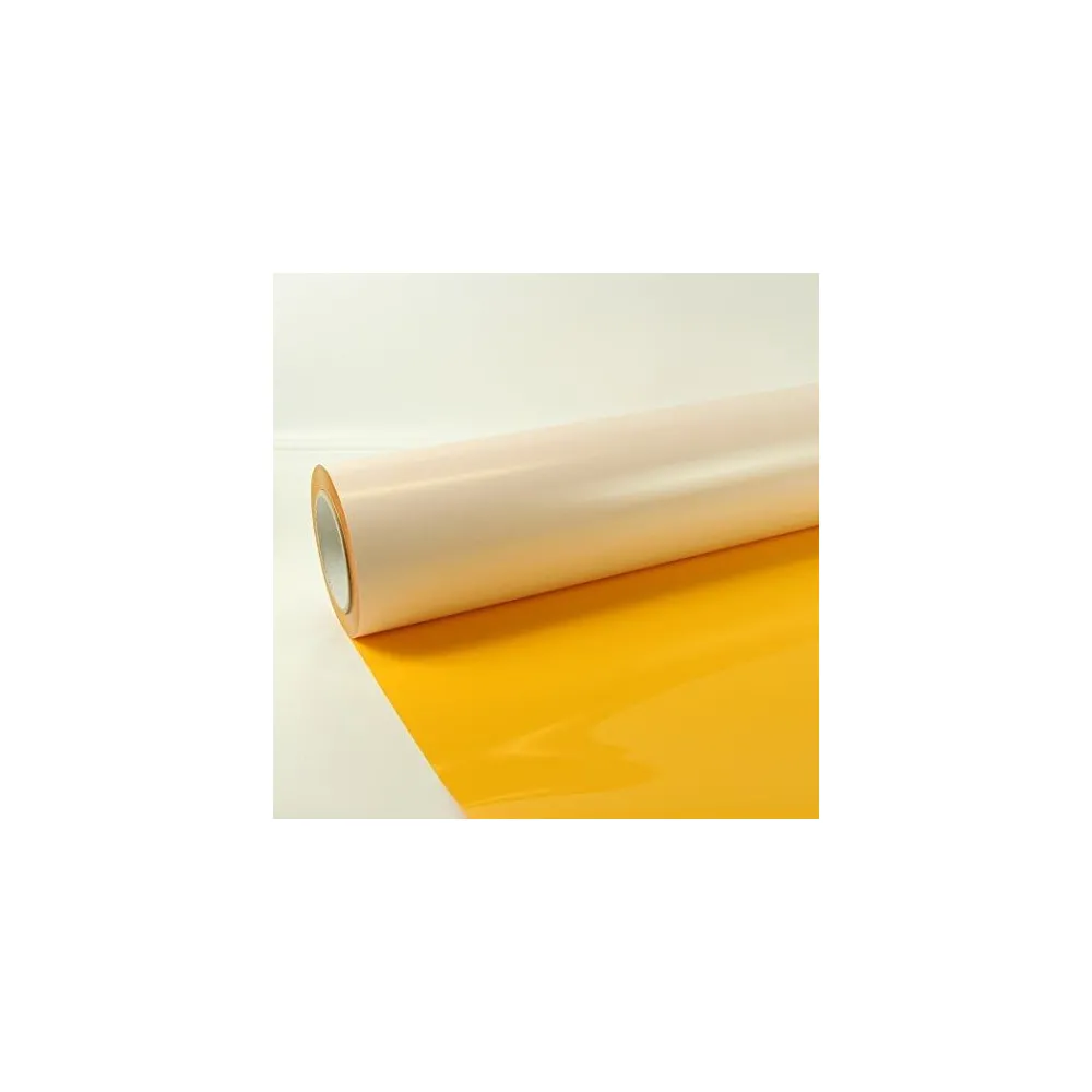 PLASTICA ADESIVA "TINTA UNITA" H.CM 45 X 15MT GIALLA COD.280-1989