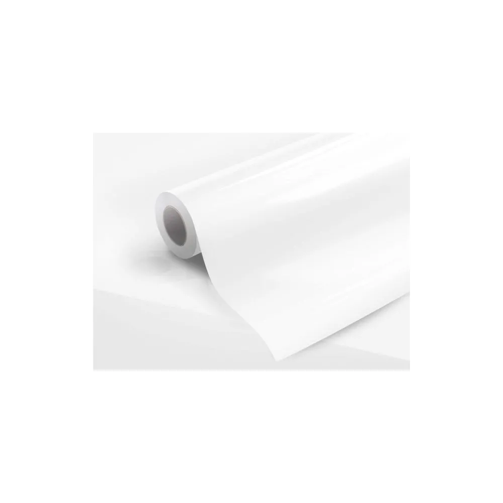 PLASTICA ADESIVA "TINTA UNITA" 2011 H. CM 45X15MT BIANCO PLASTICA ADESIVA "TINTA UNITA" 2011 H. CM 45X15MT BIANCO