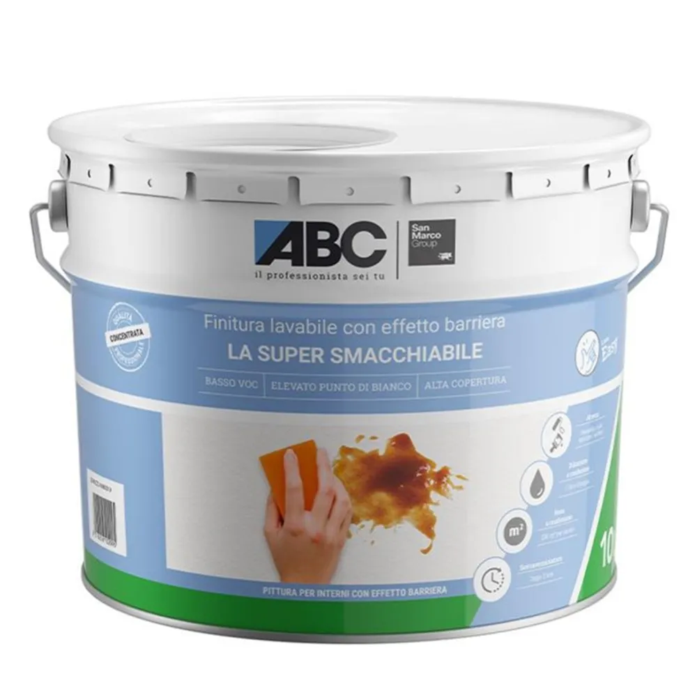 LA SUPER SMACCHIABILE BIANCO 4 LT