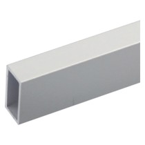 PROFILO PER FAI DA TE TUBO RETTANGOLARE mm 30 x 15 x 1 - mt 2 col.argento