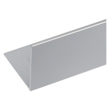 PROFILO PER FAI DA TE ANGOLARE mm 30 x 30 x 1 - mt 1 argento bril.