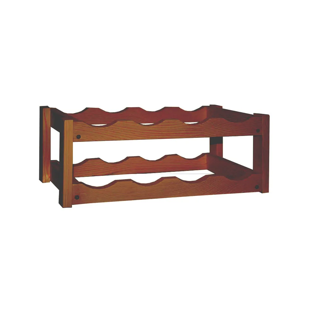 CANTINETTA 8 BOTTIGLIE COLORE NOCE SCURO 45X25X16,5CM CANTINETTA 8 BOTTIGLIE COLORE NOCE SCURO 45X25X16,5CM