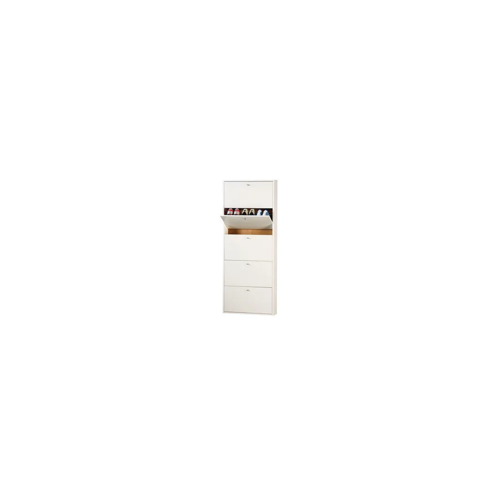 KIT SCARPIERA 5 RIBALTE CM 65X15X164H BIANCA KIT SCARPIERA 5 RIBALTE CM 65X15X164H BIANCA