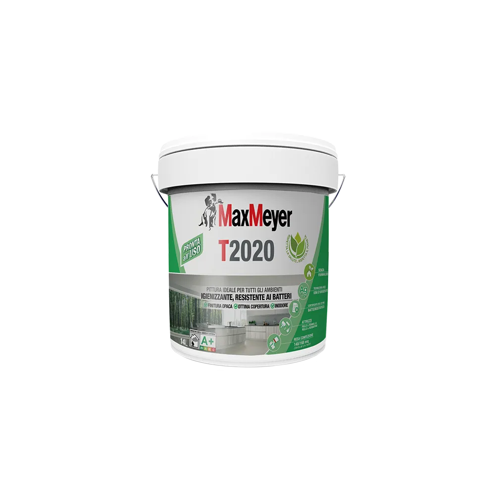 Pittura MaxMeyer T2021 Igienizzante Bianco 4lt Pittura MaxMeyer T2021 Igienizzante Bianco 4lt
