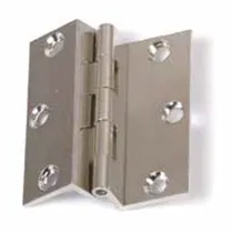 CERNIERA A LIBRO ALI ZANCATE IN OTTONE FRESATO ORO 60X50