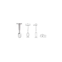 REGGITUBO REGOLABILE 30x15 FORO CHIUSO
