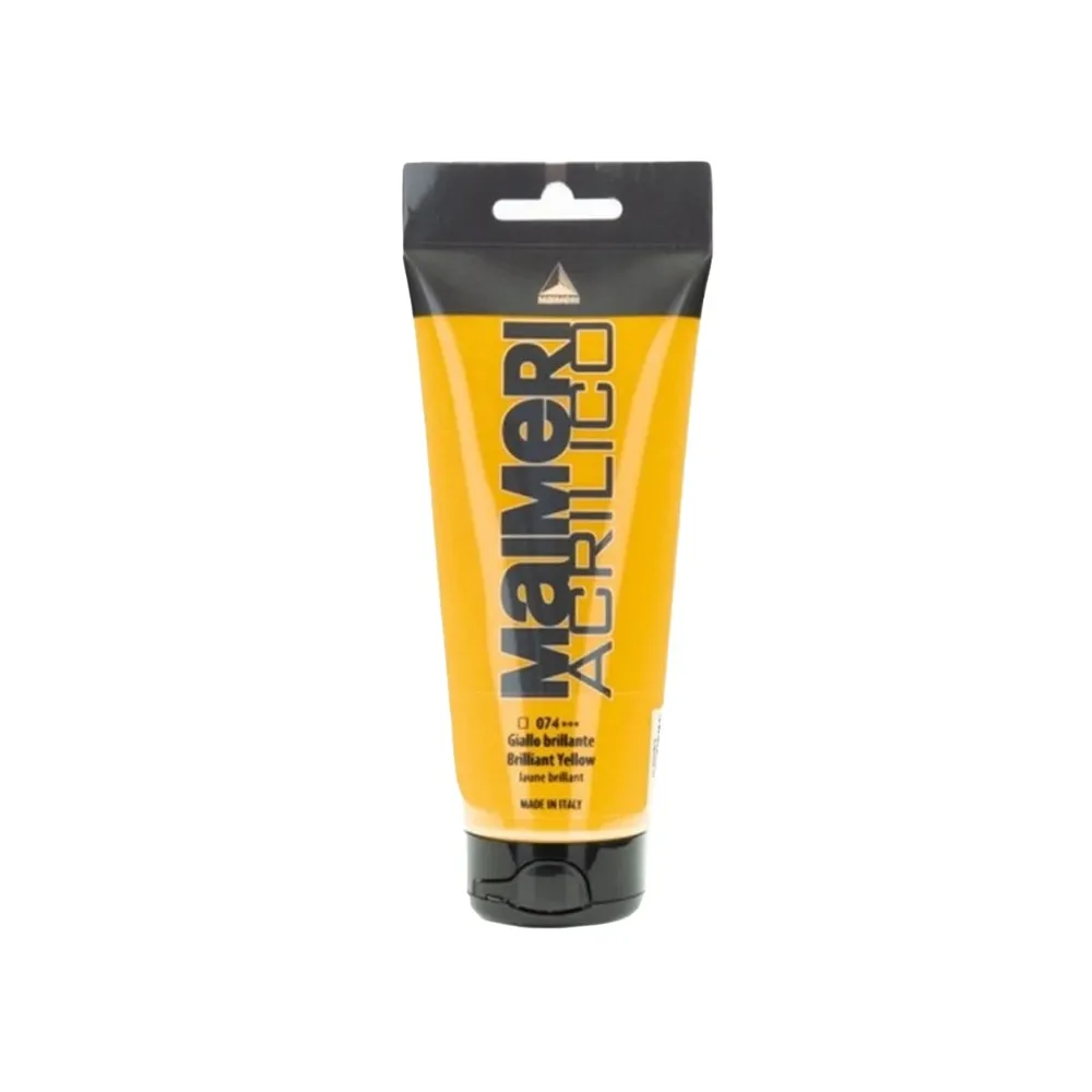 MAIMERI ACRILICO 75ML GIALLO BRILLANTE - 074