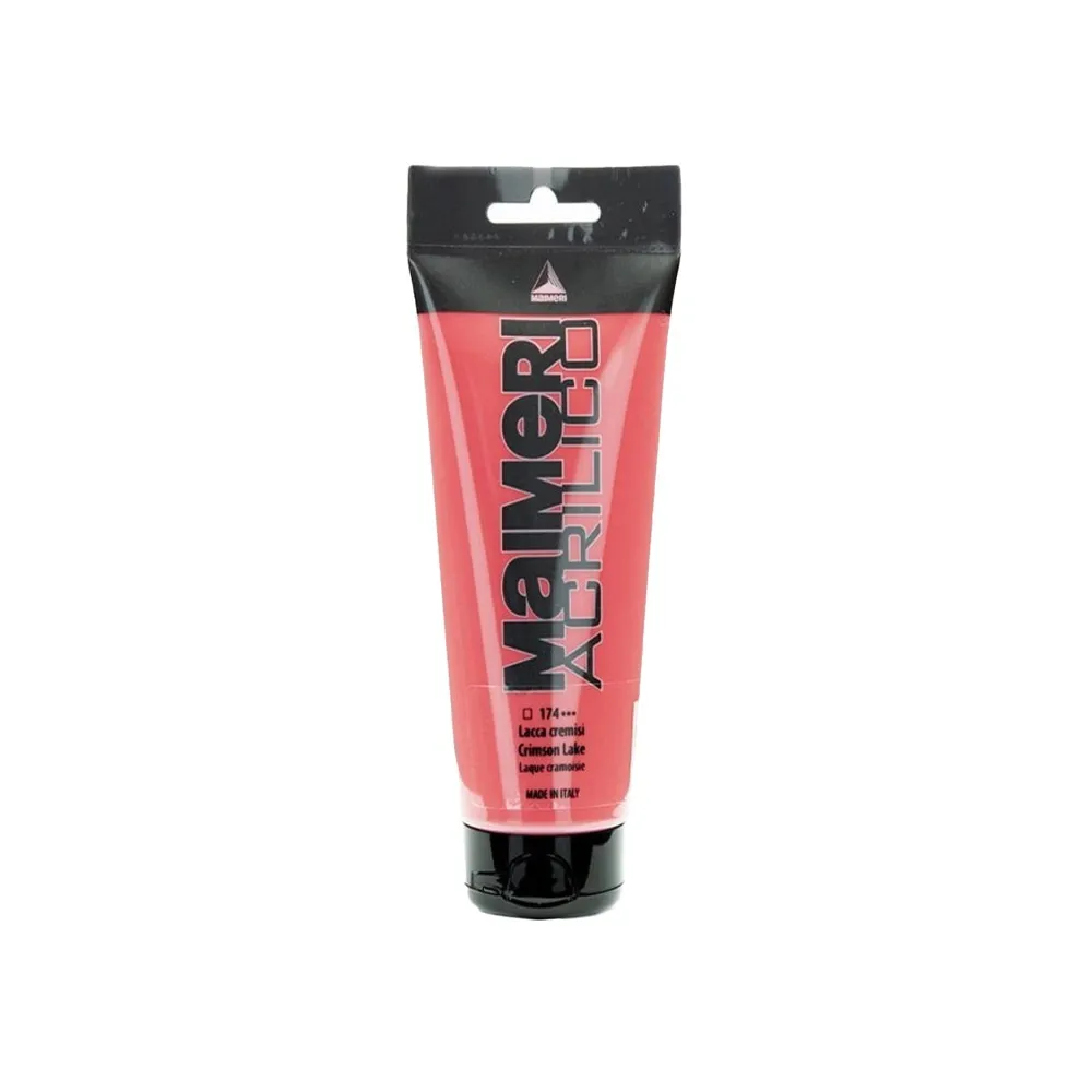 MAIMERI ACRILICO 75ML LACCA CREMISI