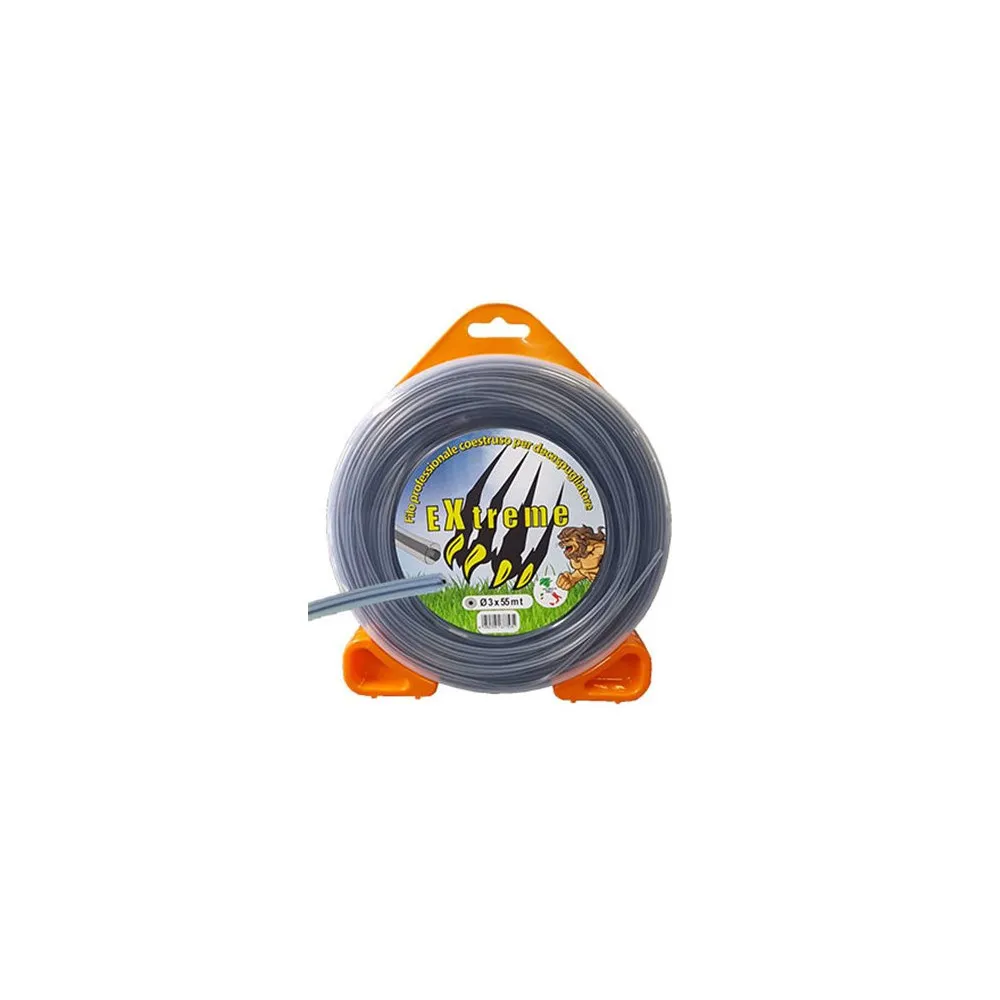 FILO PER DECESPUGLIATORE PROFESSIONALE CO-ESTRUSO QUADRO MM3,5X12M