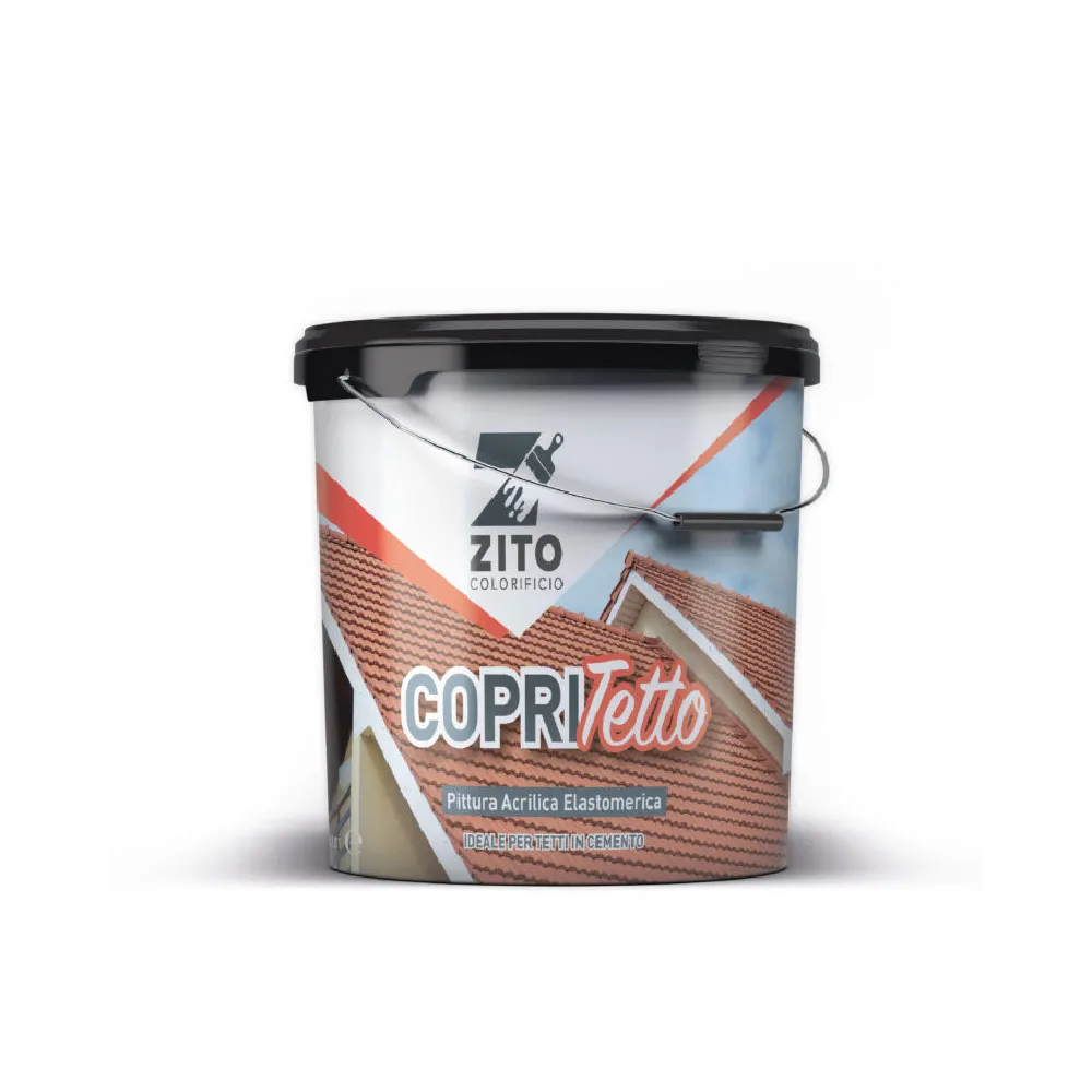 PITTURA COPRITETTO VERDE 14L