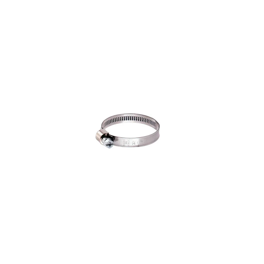 FASCETTE PER TUBI 10/16 IN ACCIAIO INOX 430 VITE ZINCATA