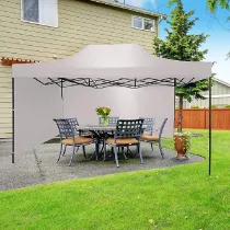 PANNELLI LATERALI BIANCHI PER GAZEBO DA 3x4,5M