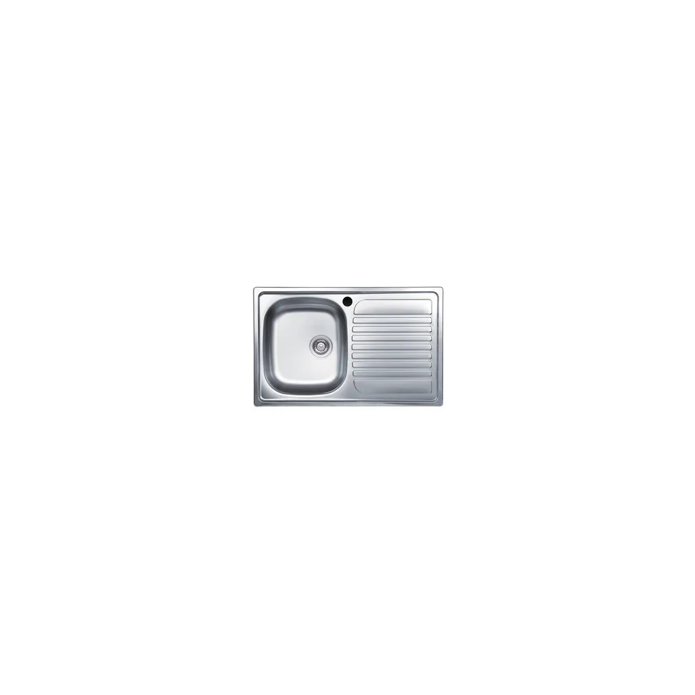 KIT LAVELLO ECO INCASSO 79X50CM 1 VASCA CON GOCCIOLATIO DX KIT LAVELLO ECO INCASSO 79X50CM 1 VASCA CON GOCCIOLATIO DX