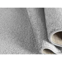 TAPPETO CASACOLORA TINTA UNITA GRIGIO CHIARO 60X110CM