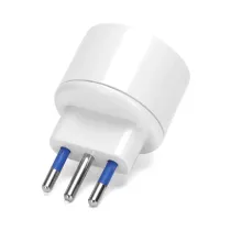 ADATTATORE A 1 VIA 10A BIANCO