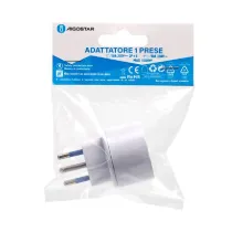 ADATTATORE A 1 VIA 10A BIANCO