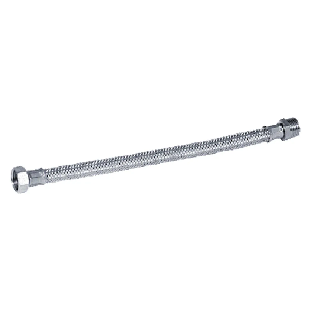 FLESSIBILE IN ACCIAIO INOX cm 40 M 3/8 x 1/2 F FLESSIBILE IN ACCIAIO INOX cm 40 M 3/8 x 1/2 F