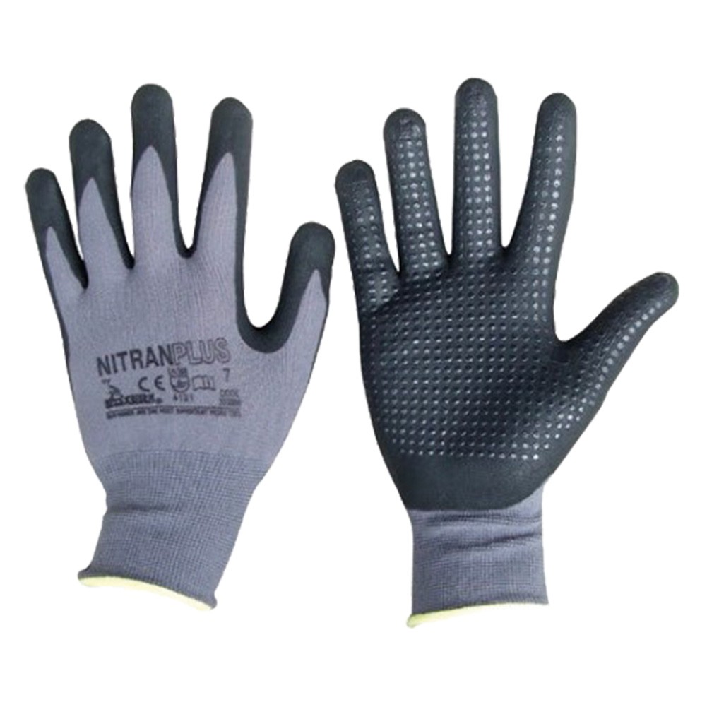 GUANTI NYLON / NITRILE 'NITRAN PLUS' Tg. 8