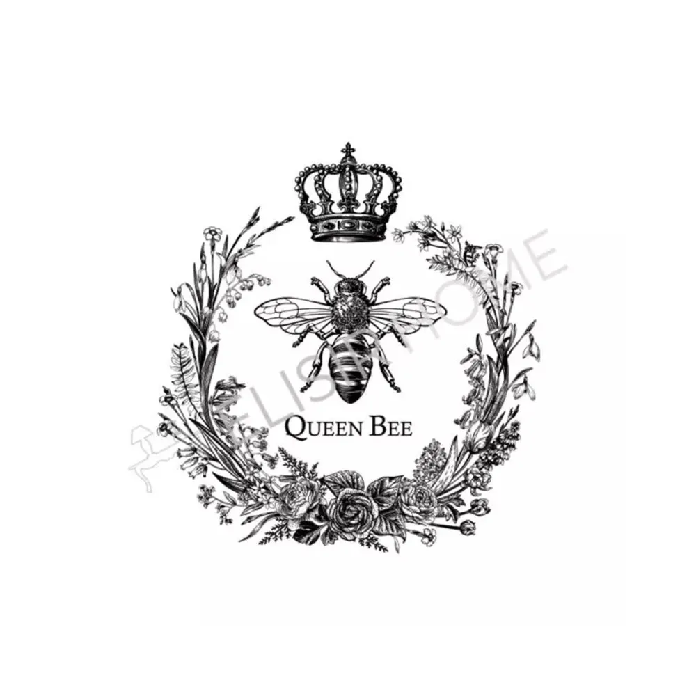 STAMPA TRASFERIBILE "FANTASIE, QUEEN BEE" 28X40 CM ELISIR HOME STAMPA TRASFERIBILE "FANTASIE, QUEEN BEE" 28X40 CM ELISIR HOME