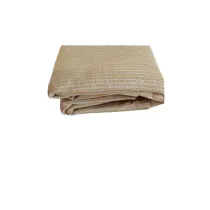 TENDA OMBREGGIANTE DA ESTERNO QUADRATA IN POLIETILENE BEIGE 3,6X3,6MT