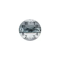 OROLOGIO PARETE BIANCO ROTONDO 50X50X4