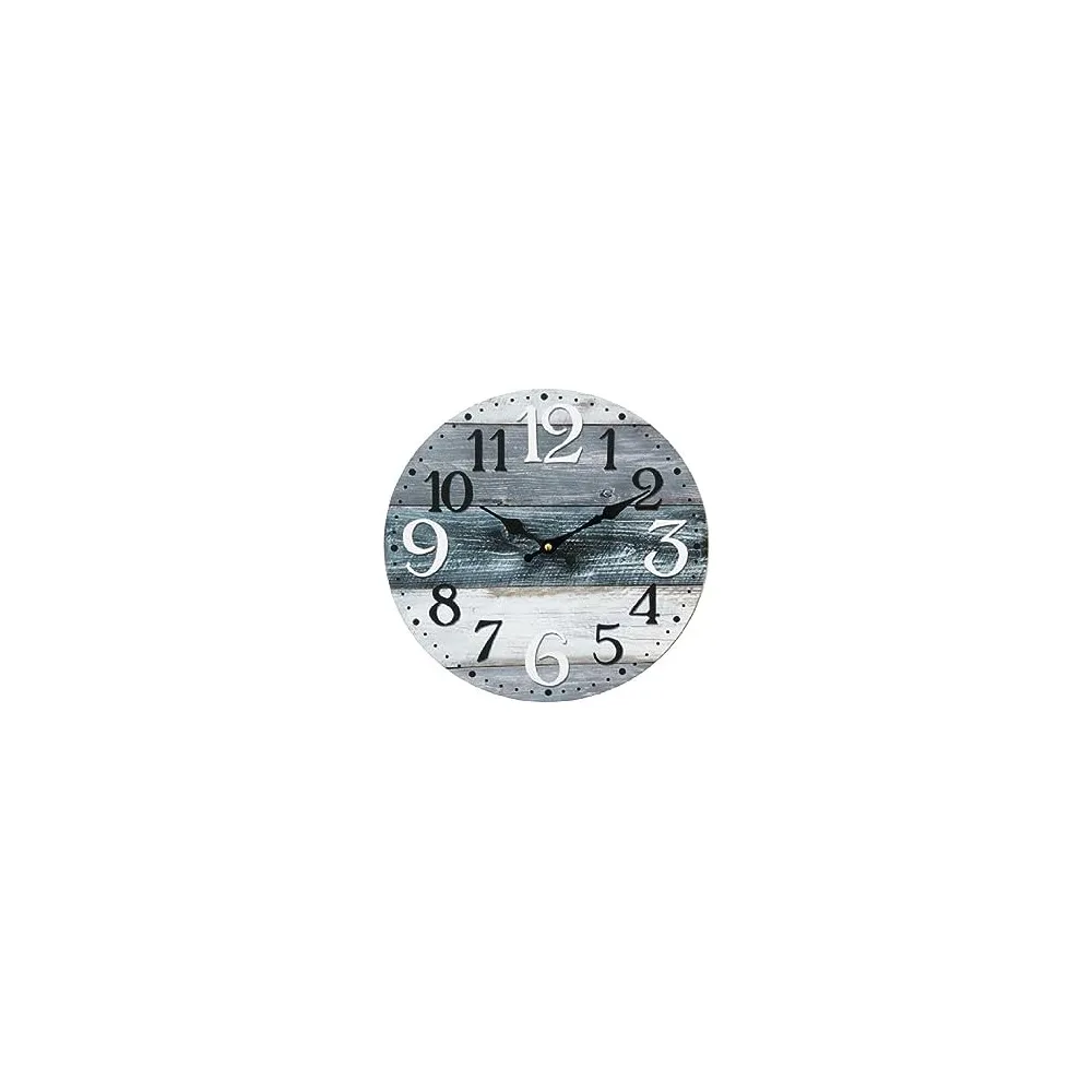 OROLOGIO PARETE BIANCO ROTONDO 50X50X4