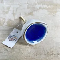POMELLO IN CERAMICA "BLUE & STONE"