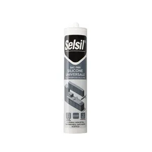 SELSIL SILICONE ACETICO UNIVERSALE SAC-1100 TRASPARENTE 260ML
