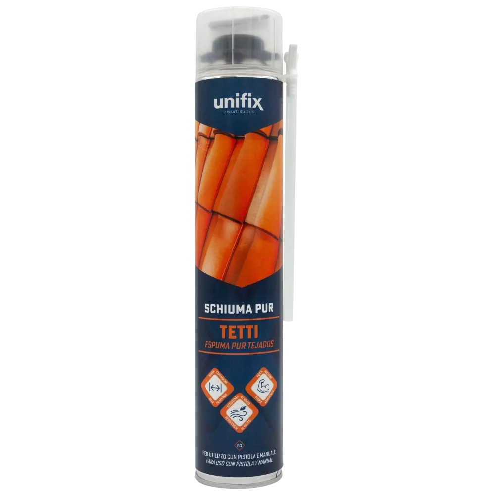SCHIUMA PUR TETTI DUO-MAN/PIST. B3-750ML SCHIUMA PUR TETTI DUO-MAN/PIST. B3-750ML