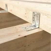 PIASTRA FISSAGGIO ANGOLARE NERVATA WV-FIX 70X70X55MM