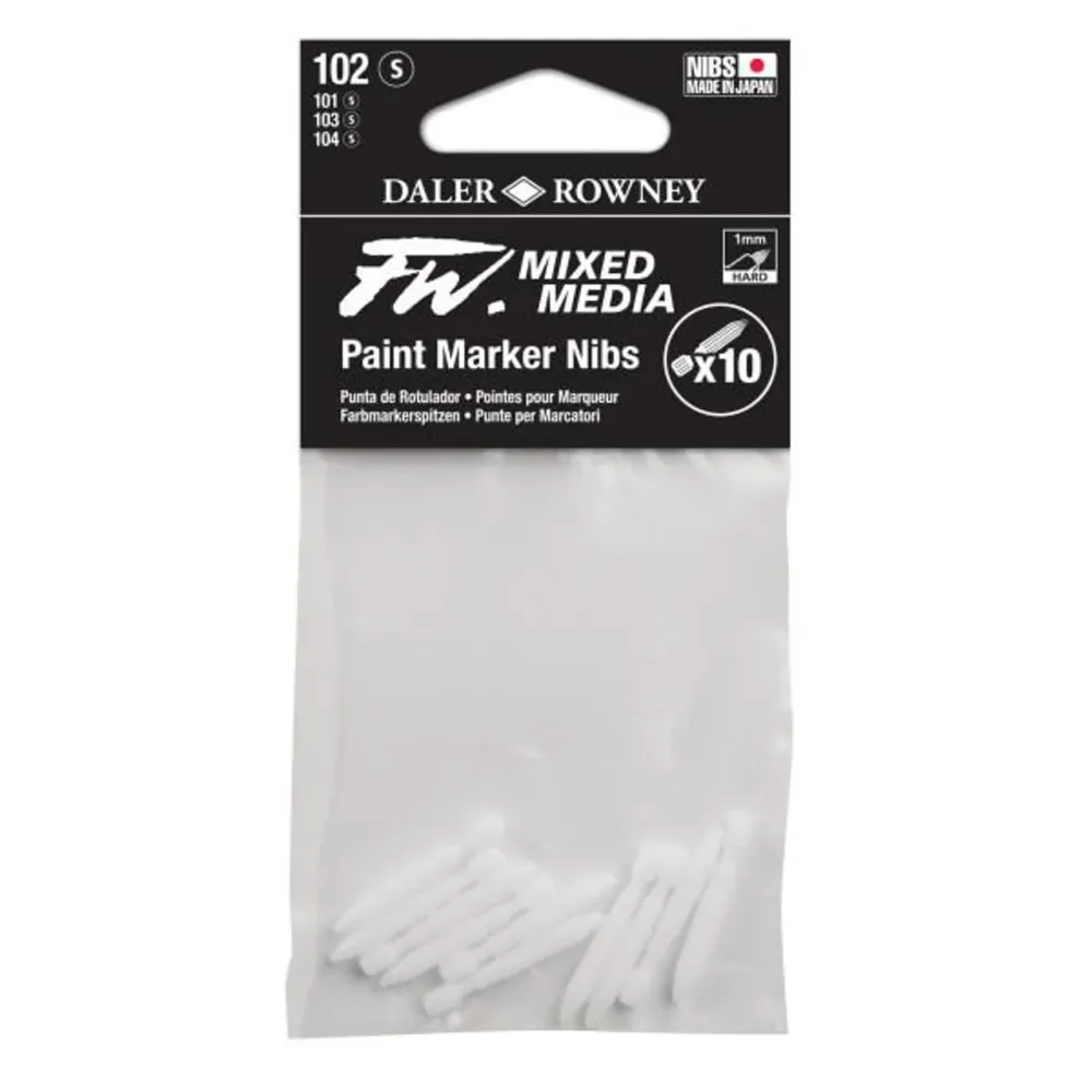 DALER FW MARKER PUNTE RICAMBIO SET DURE 10PZ
